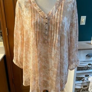 Oscar de la Renta Blouse with camisole